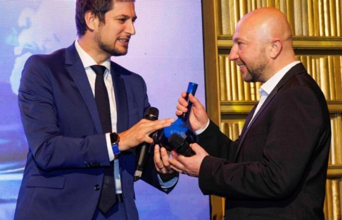 André Füzfa riceve il premio “preferito” dei Trofei Matière Grise