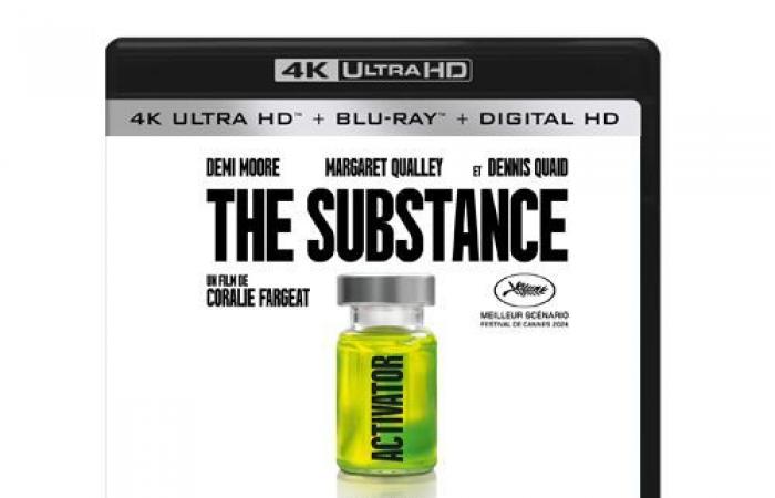 The Substance (2024) nell'aprile 2025 in Francia in Blu-ray 4K Ultra HD