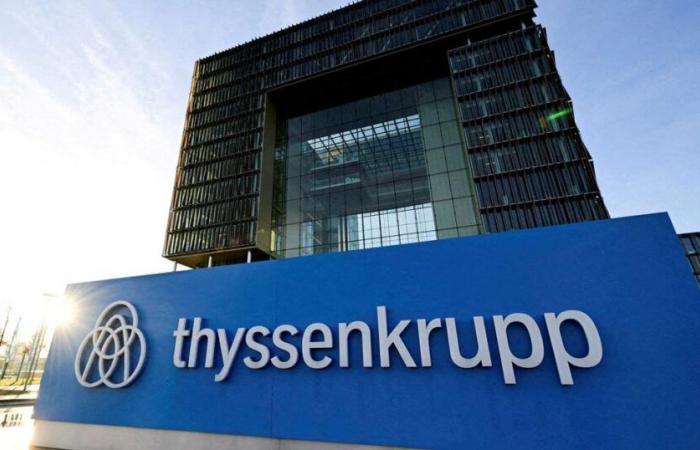 Il gruppo tedesco Thyssenkrupp eliminerà o esternalizzerà 11.000 posti di lavoro nel suo ramo dell'acciaio