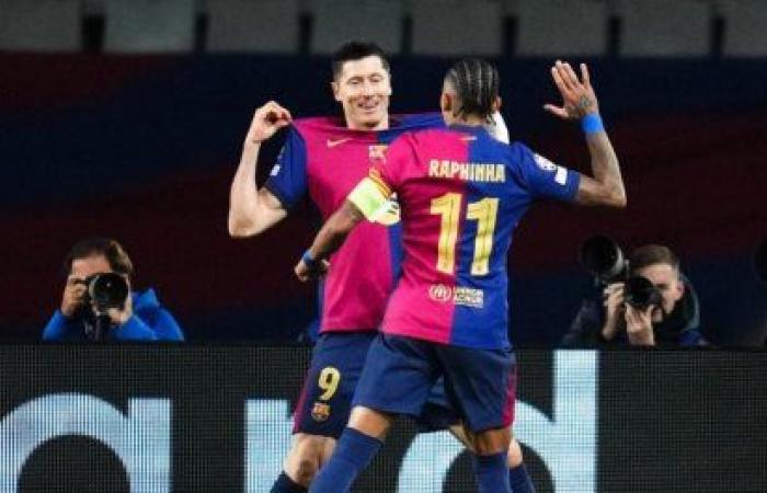 Il Brest non ha potuto fare nulla contro il Barça