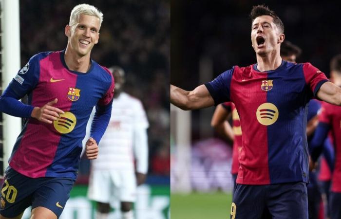 Valutazioni dei giocatori del Barcellona contro Brest: il centurione Robert Lewandowski e Dani Olmo fanno il danno mentre i Blaugrana combattono per superare il pacchetto a sorpresa della Champions League