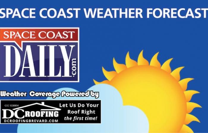 PREVISIONI METEO DC ROOFING: Cieli soleggiati, massime prossime a 74 domenica sulla Space Coast