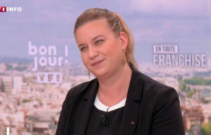 “Si tratta di riportare il problema al contrario”: Mathilde Panot ribadisce su TF1 la sua contrarietà al patto di “non censura”