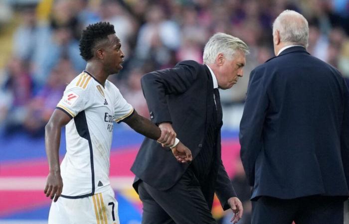 L’allenatore del Real Madrid Ancelotti accusato di “negligenza” con Vinicius Jr.