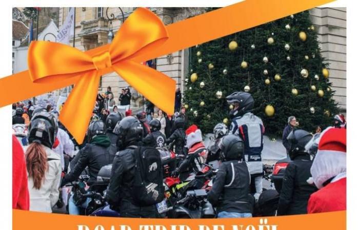 Senna e Marna: terza edizione. Con il Christmas Road Trip, i ciclisti attraversano la regione per portare un po' di gioia ai bambini malati!