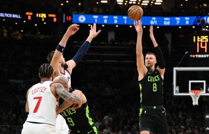 I Celtics superano i Clippers con Kristaps Porziņģis di nuovo all'ovile