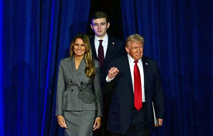 Barron Trump nei (molto) grandi campionati