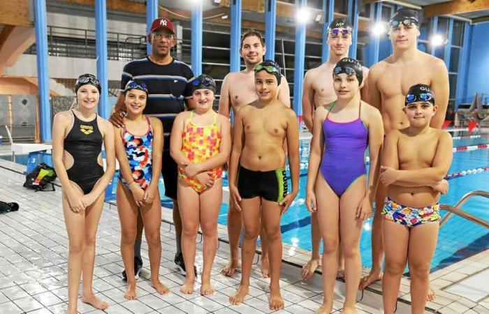 A Guingamp, i nuotatori sfidano la fatica per venire in piscina