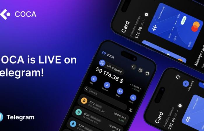 Coca Wallet su Telegram con una campagna a costo zero