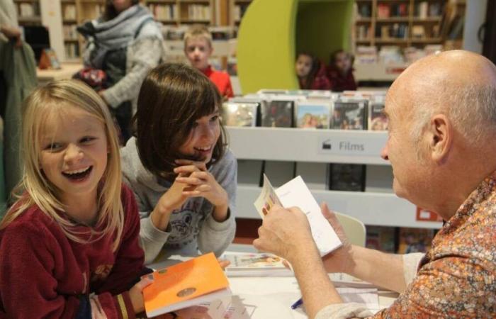 Presso la mediateca Plumergat è allestita la fiera del libro per ragazzi Lir’en Plum