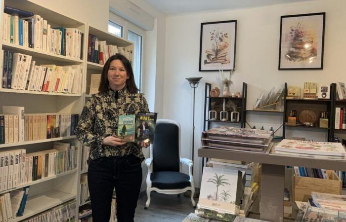 Giovane libraia del Cotentin, Élodie vende ora libri di seconda mano