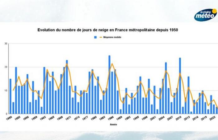 Possiamo aspettarci la neve per Natale quest'anno in Francia?