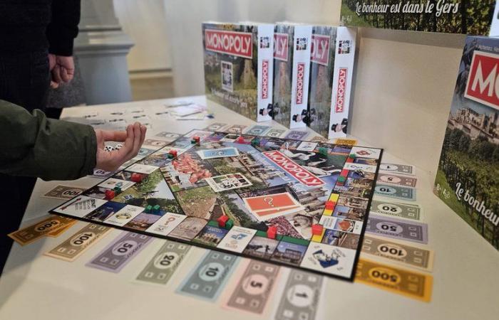 Un Monopoli con i colori del Gers messo in vendita poche settimane prima di Natale