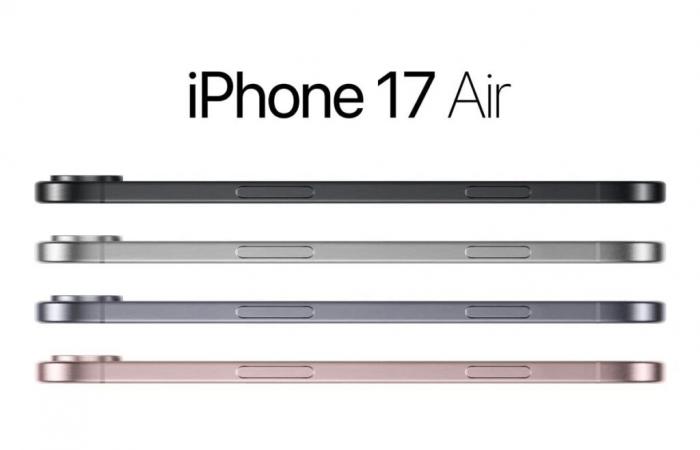 Lo spessore dell’iPhone 17 Air è compreso tra 5 mm e 6 mm, rivelate nuove informazioni sulle specifiche – iPhone Mania