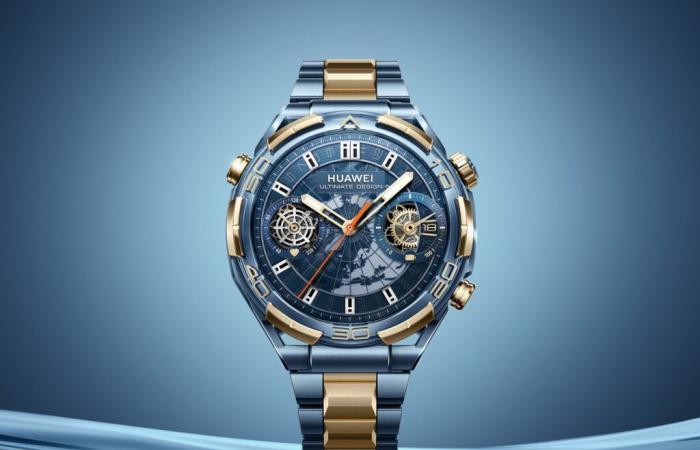 Huawei Watch Ultimate Design Sapphire Gold: il nuovo smartwatch di lusso arriva con ECG e UWB