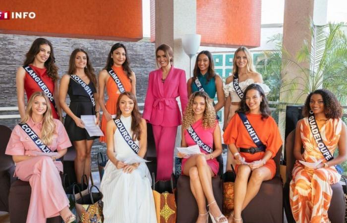 Diane Leyre insegna l'eloquenza alle candidate a Miss Francia 2025: “Breve ed efficace, questa è la chiave”