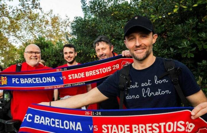 RAPPORTO. I tifosi dello Stade Brestois al settimo cielo prima della partita contro l’FC Barcelona