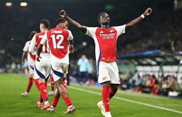 L’Arsenal schiaccia lo Sporting in Champions League per prolungare la rinascita