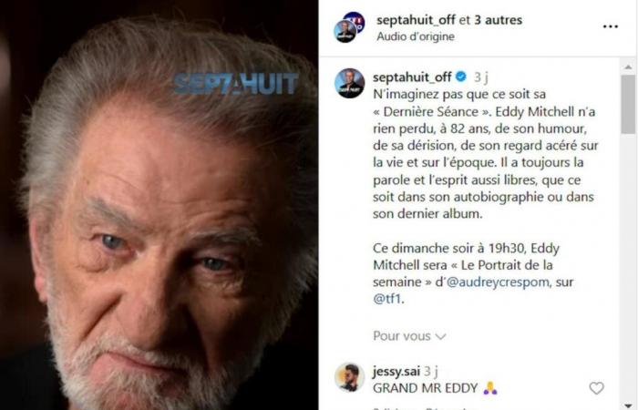 Le confessioni di Eddy Mitchell sulla sua salute