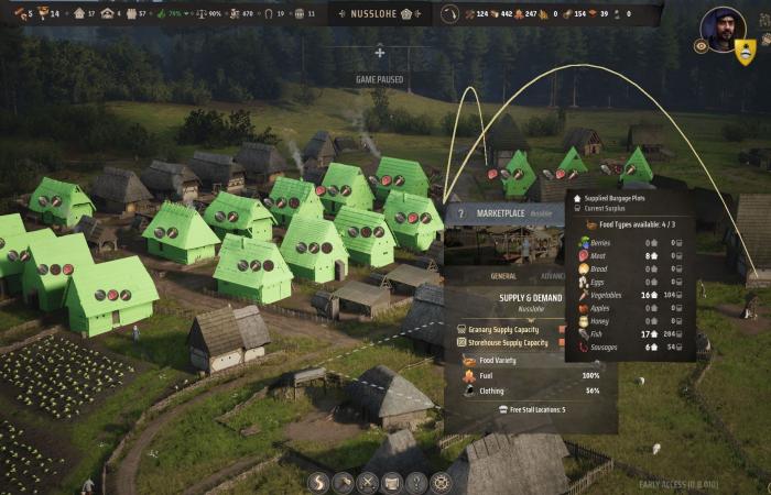 Manor Lords sta per ricevere un enorme aggiornamento, con nuove mappe: Manor Lords