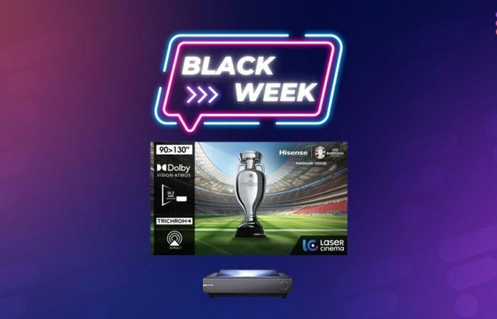 Solo oggi questo videoproiettore Hisense 4K costa la metà da Fnac e Darty per la settimana del Black Friday