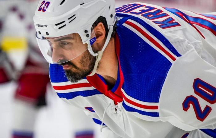 È stato contro il canadese che Chris Kreider ha alienato i Rangers