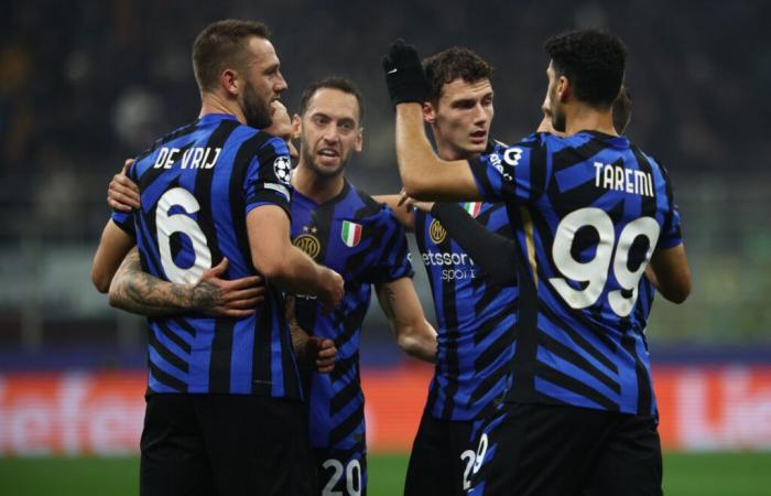 L'Inter vince il Lipsia e va in vantaggio in Champions League – C1 – J5 – Inter-RB Lipsia (1-0)