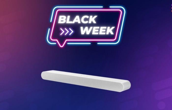 Il prezzo di questa potente soundbar Samsung con 7 altoparlanti sta crollando durante la settimana del Black Friday