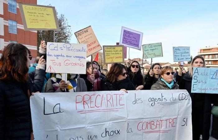 500 posti eliminati dal consiglio dipartimentale dell'Alta Garonna: la rabbia degli agenti