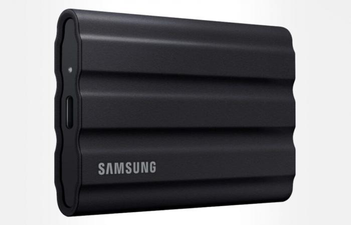 l’SSD esterno Samsung T7 Shield da 1 TB è ad un prezzo speciale per poche ore!