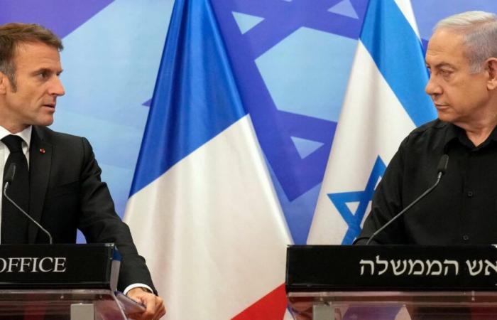 Benyamin Netanyahu ha espresso la sua rabbia a Emmanuel Macron