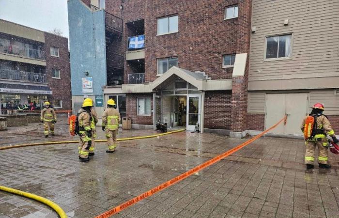 Quebec – Incendio nel villaggio de l’Anse