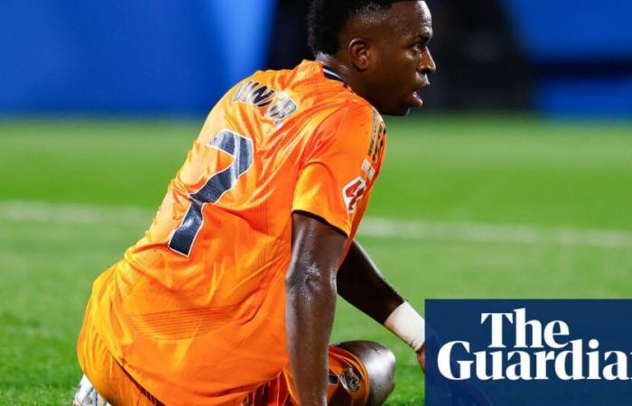 Vinícius Júnior del Real Madrid salterà lo scontro con il Liverpool per infortunio alla gamba | Vinicio Junior