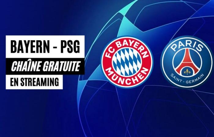 Canale TV gratuito dove vedere il Bayern PSG in streaming