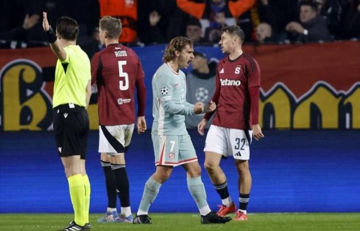 Con un gol di Griezmann, l’Atlético de Madrid sbaraglia lo Sparta Praga in Champions League