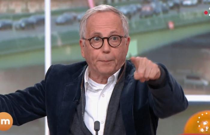 Julien Tanti sorprende Fabrice Luchini, il suo primo fan, in “Télématin”