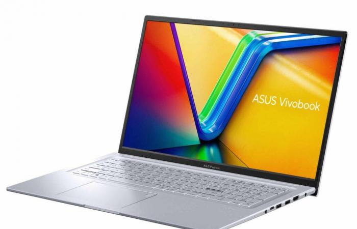 Promo €674 Asus VivoBook 17 N3704VA-DRAU135W, laptop Ultrabook di grande formato da 17″, sottile e leggero in alluminio argento con Intel Core i5-13500H ad alte prestazioni