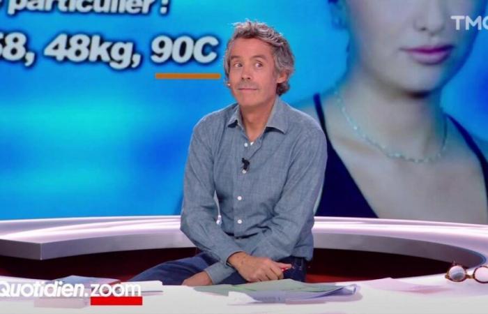 esitazione su Quotidien dopo una domanda imbarazzantissima di Yann Barthès a un candidato della Star Academy