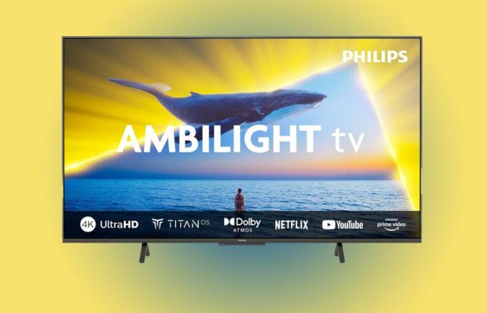 Questo TV Philips Ambilight 4K ha un prezzo ridicolo per il Black Friday (-45%)