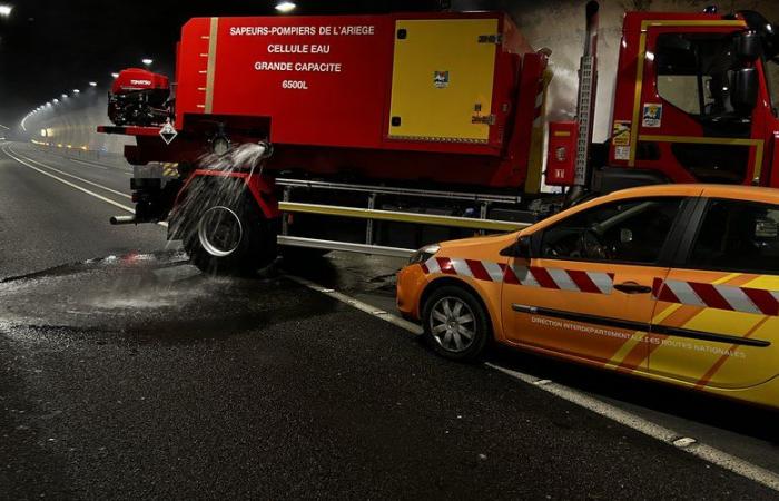 Incidente nel tunnel del Foix, trasporto di materiali pericolosi… La prefettura dell'Ariège ha condotto un'esercitazione di sicurezza civile su vasta scala