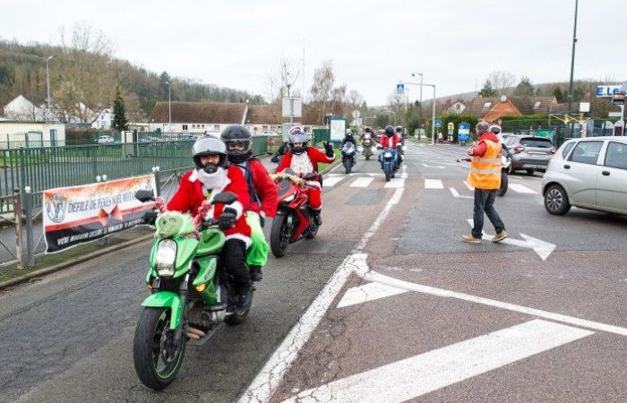 Senna e Marna: terza edizione. Con il Christmas Road Trip, i ciclisti attraversano la regione per portare un po' di gioia ai bambini malati!