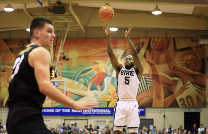 Le migliori foto della vittoria di MSU Basketball sul Colorado in…