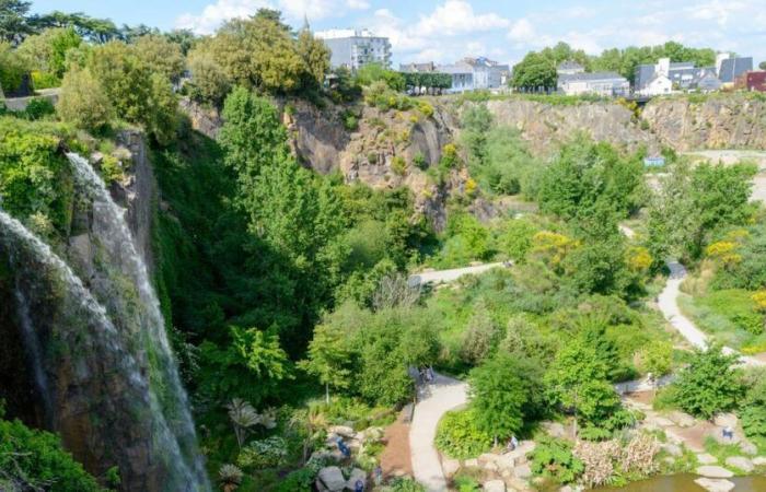 un adolescente cade da 30 metri in un giardino pubblico