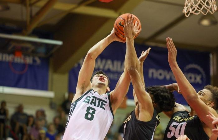 Le migliori foto della vittoria di MSU Basketball sul Colorado in…