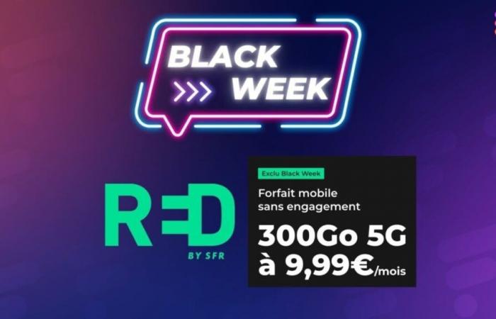 Un altro piano mobile 5G da 300 GB a meno di 10€ al mese? Sì, è il Black Friday!