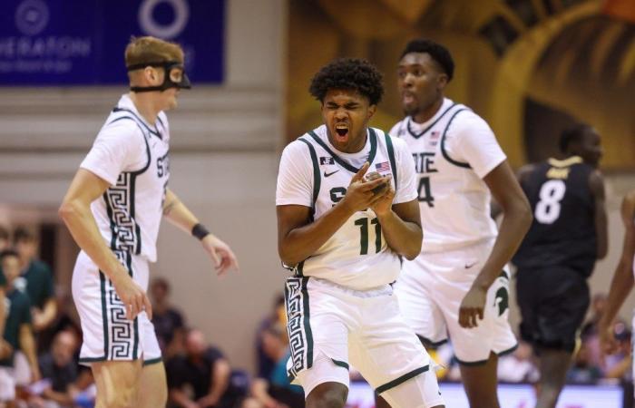 Le migliori foto della vittoria di MSU Basketball sul Colorado in…