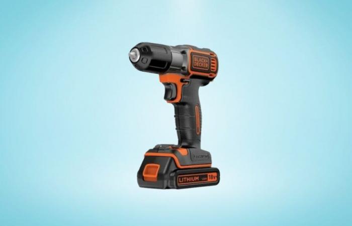 Il prezzo di questo trapano-avvitatore Black+Decker è da far invidia a tutti gli appassionati del fai da te