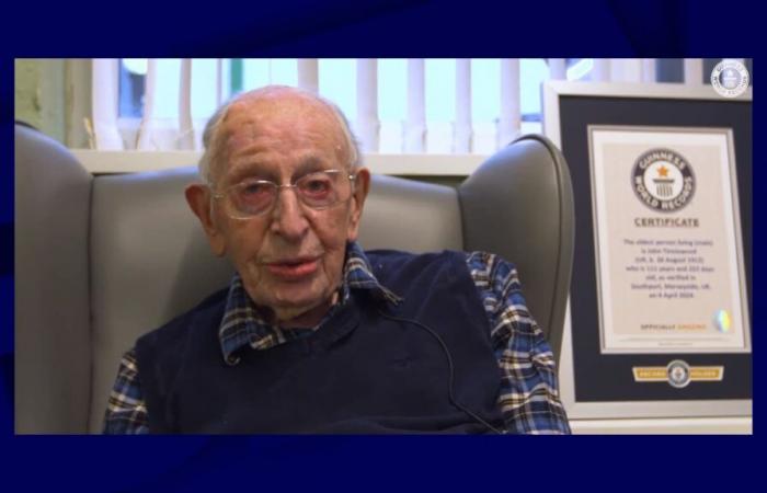 L’uomo più vecchio del mondo muore in Inghilterra all’età di 112 anni