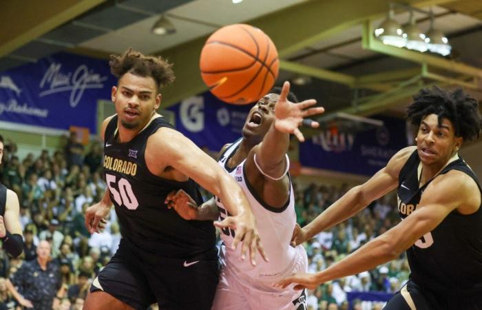 Le migliori foto della vittoria di MSU Basketball sul Colorado in…