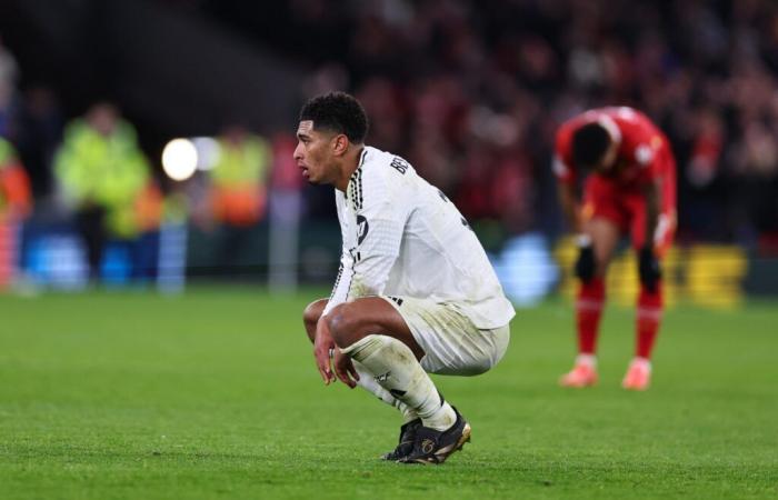 Jude Bellingham dà il verdetto sul Liverpool dopo aver perso alla prima visita ad Anfield per il Real Madrid